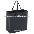 Black Garment Bag,Garment Paper Bag,Paper Handle Bag